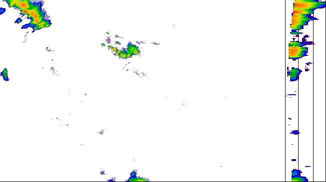Meteoradar - aktuální srážky 2026-07-17 04:00:00