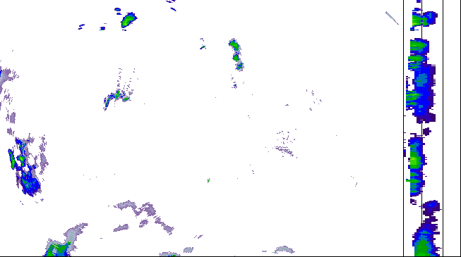 Meteoradar - aktuální srážky 2026-07-18 02:45:00