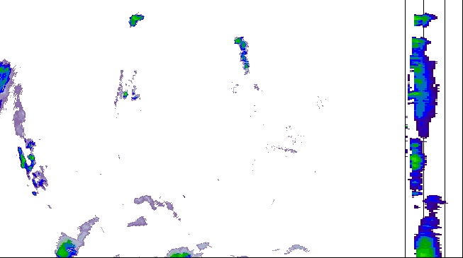 Meteoradar - aktuální srážky 2026-07-18 03:00:00