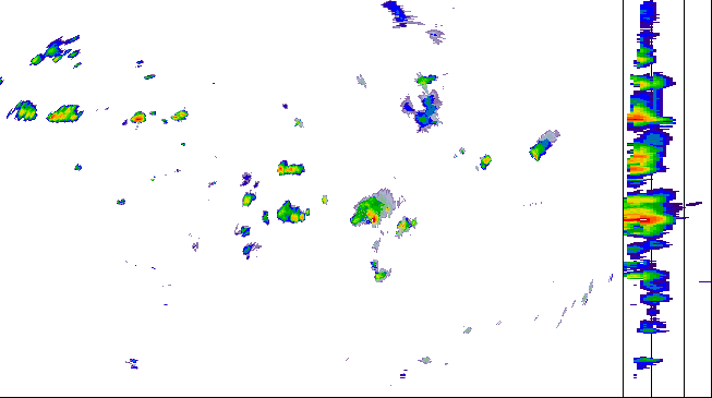 Meteoradar - aktuální srážky 2026-07-18 11:00:00