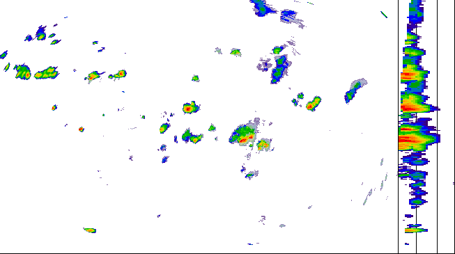 Meteoradar - aktuální srážky 2026-07-18 11:15:00