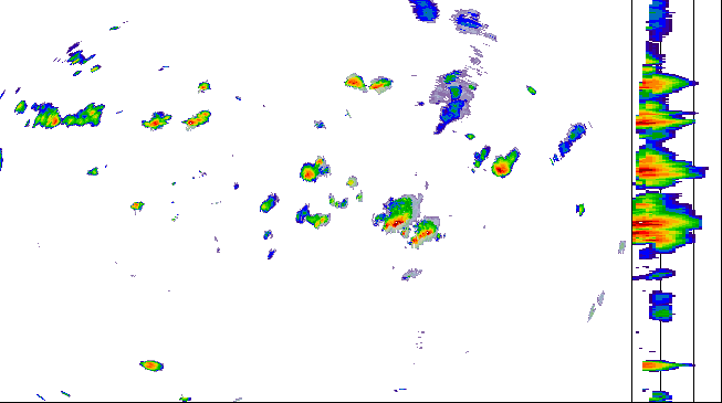Meteoradar - aktuální srážky 2026-07-18 11:30:00