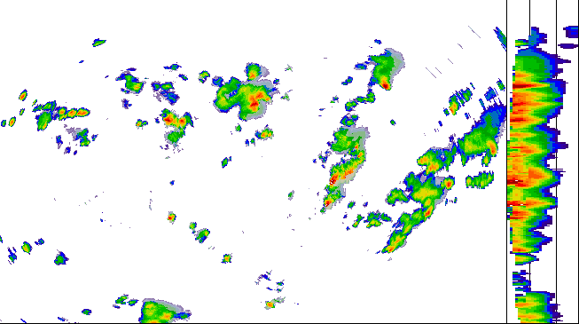 Meteoradar - aktuální srážky 2026-07-18 14:15:00