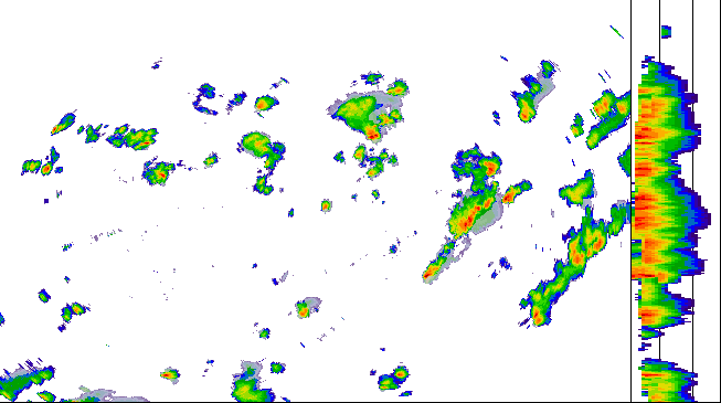 Meteoradar - aktuální srážky 2026-07-18 15:15:00