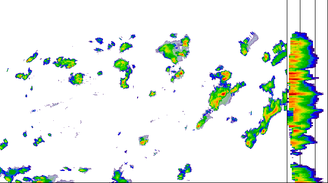 Meteoradar - aktuální srážky 2026-07-18 15:30:00