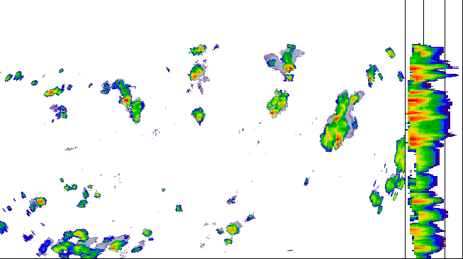 Meteoradar - aktuální srážky 2026-07-18 16:30:00