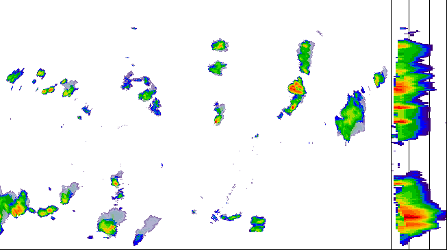 Meteoradar - aktuální srážky 2026-07-18 17:30:00
