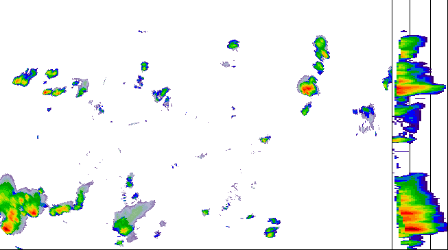 Meteoradar - aktuální srážky 2026-07-18 18:00:00