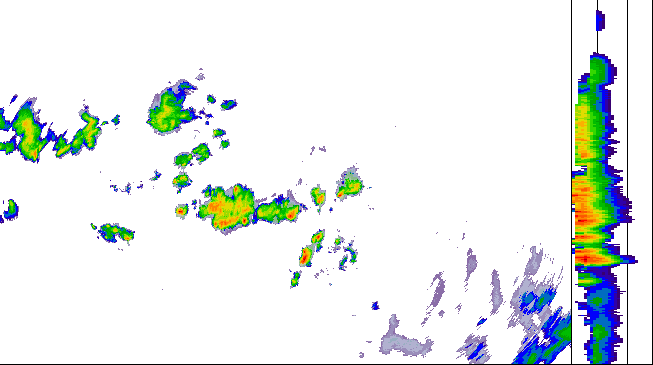 Meteoradar - aktuální srážky 2026-07-19 01:45:00