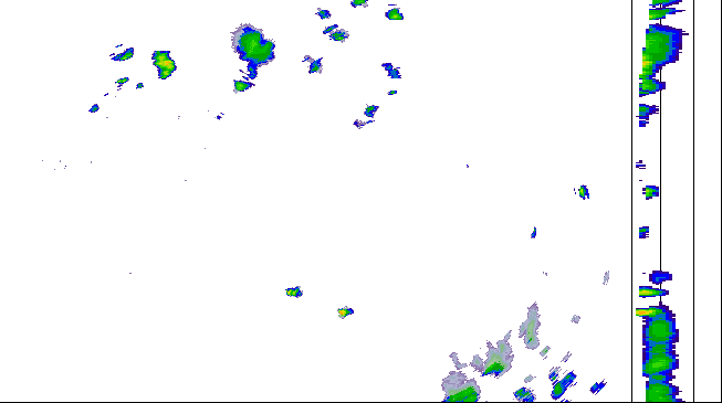Meteoradar - aktuální srážky 2026-07-19 22:00:00