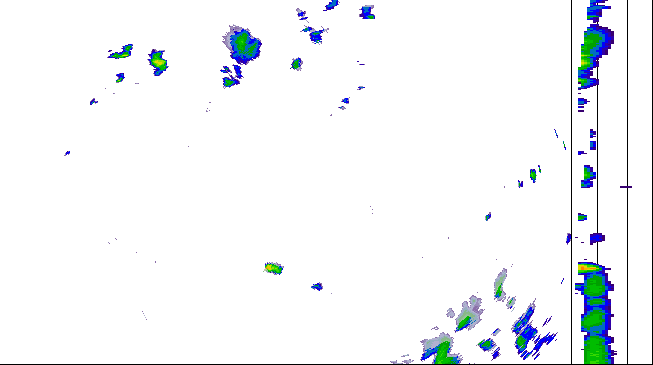 Meteoradar - aktuální srážky 2026-07-19 22:15:00