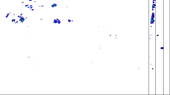 Meteoradar - aktuální srážky 2026-07-20 21:45:00