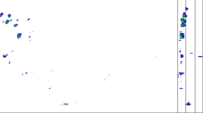 Meteoradar - aktuální srážky 2026-07-21 14:15:00