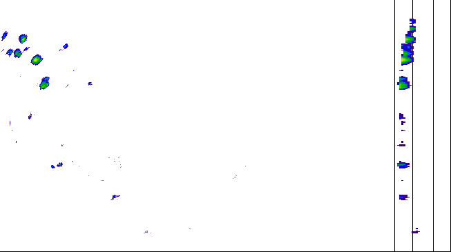 Meteoradar - aktuální srážky 2026-07-21 14:30:00