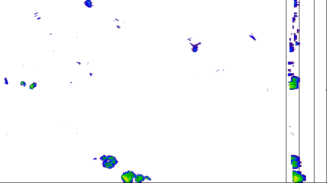 Meteoradar - aktuální srážky 2026-07-21 18:45:00