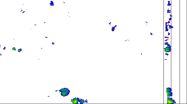 Meteoradar - aktuální srážky 2026-07-21 19:00:00
