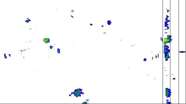 Meteoradar - aktuální srážky 2026-07-21 20:30:00