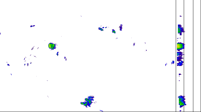 Meteoradar - aktuální srážky 2026-07-21 21:00:00