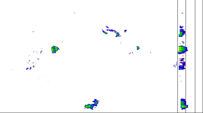Meteoradar - aktuální srážky 2026-07-21 21:30:00