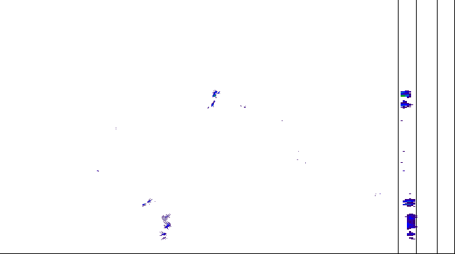 Meteoradar - aktuální srážky 2026-07-22 03:15:00
