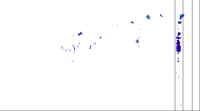 Meteoradar - aktuální srážky 2026-07-22 19:15:00