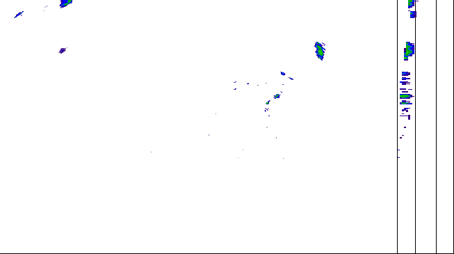 Meteoradar - aktuální srážky 2026-07-22 21:15:00