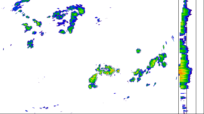 Meteoradar - aktuální srážky 2026-07-23 02:00:00