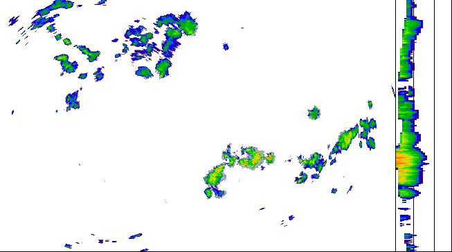 Meteoradar - aktuální srážky 2026-07-23 02:15:00