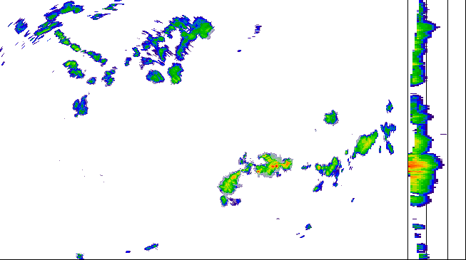 Meteoradar - aktuální srážky 2026-07-23 02:30:00