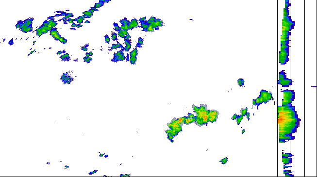 Meteoradar - aktuální srážky 2026-07-23 03:15:00