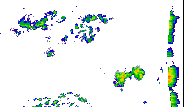 Meteoradar - aktuální srážky 2026-07-23 04:15:00