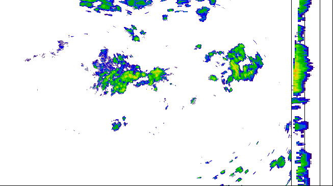 Meteoradar - aktuální srážky 2026-07-23 07:45:00