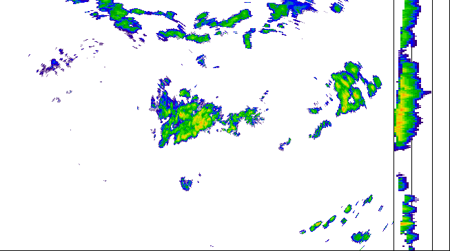 Meteoradar - aktuální srážky 2026-07-23 08:45:00