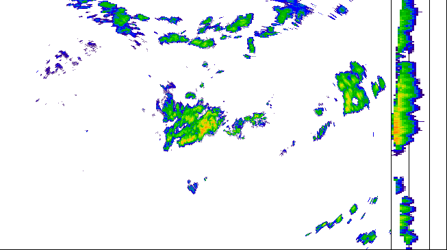 Meteoradar - aktuální srážky 2026-07-23 09:00:00