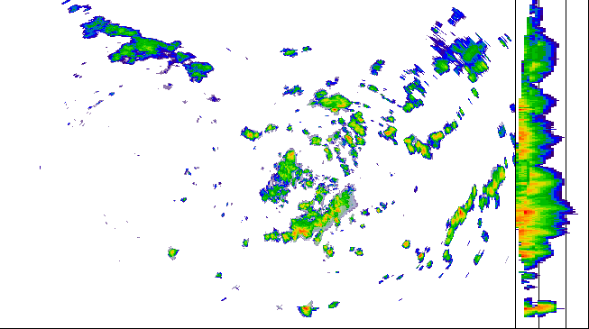 Meteoradar - aktuální srážky 2026-07-23 11:00:00