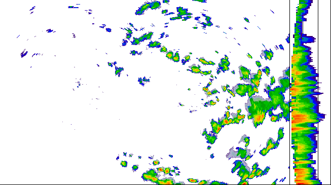 Meteoradar - aktuální srážky 2026-07-23 14:00:00