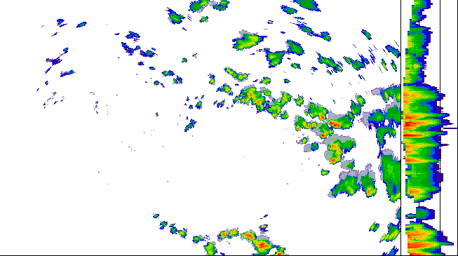 Meteoradar - aktuální srážky 2026-07-23 15:30:00