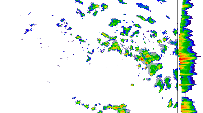 Meteoradar - aktuální srážky 2026-07-23 16:00:00