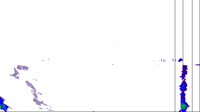Meteoradar - aktuální srážky 2026-07-25 22:00:00