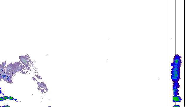 Meteoradar - aktuální srážky 2026-07-25 23:00:00