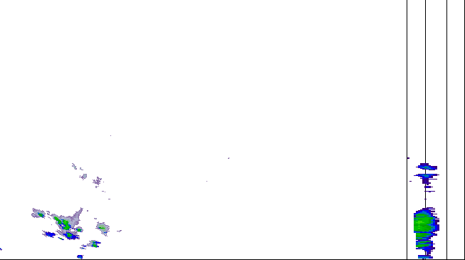 Meteoradar - aktuální srážky 2026-07-26 02:15:00