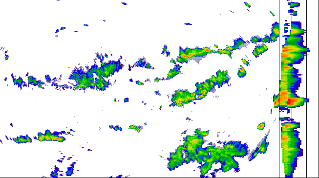 Meteoradar - aktuální srážky 2026-07-27 13:30:00