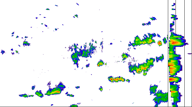 Meteoradar - aktuální srážky 2026-07-27 15:15:00
