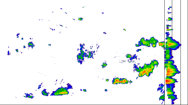 Meteoradar - aktuální srážky 2026-07-27 15:45:00