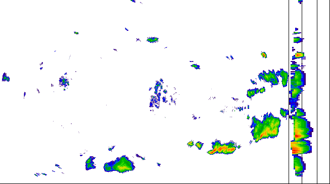 Meteoradar - aktuální srážky 2026-07-27 16:15:00