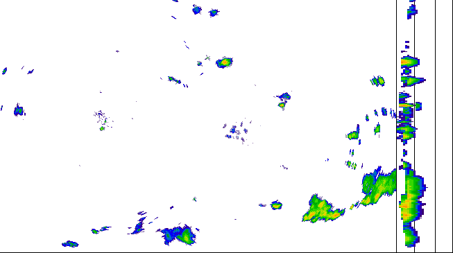 Meteoradar - aktuální srážky 2026-07-27 16:45:00