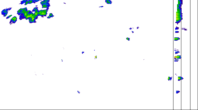 Meteoradar - aktuální srážky 2026-07-27 20:45:00