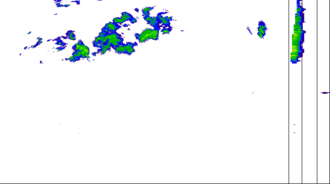 Meteoradar - aktuální srážky 2026-07-27 23:15:00