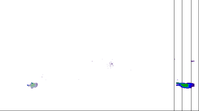 Meteoradar - aktuální srážky 2026-07-30 02:00:00