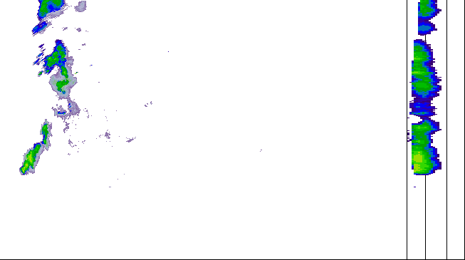 Meteoradar - aktuální srážky 2026-07-31 00:30:00